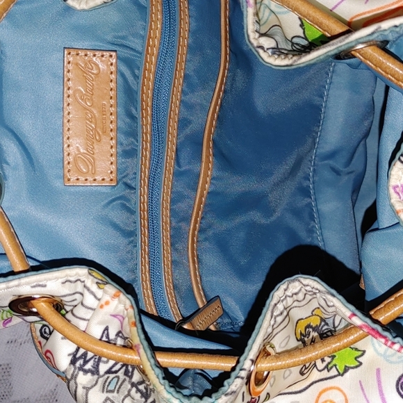 HTF Dooney and Bourke Sketch Backpack Purse - Picture 8 of 9